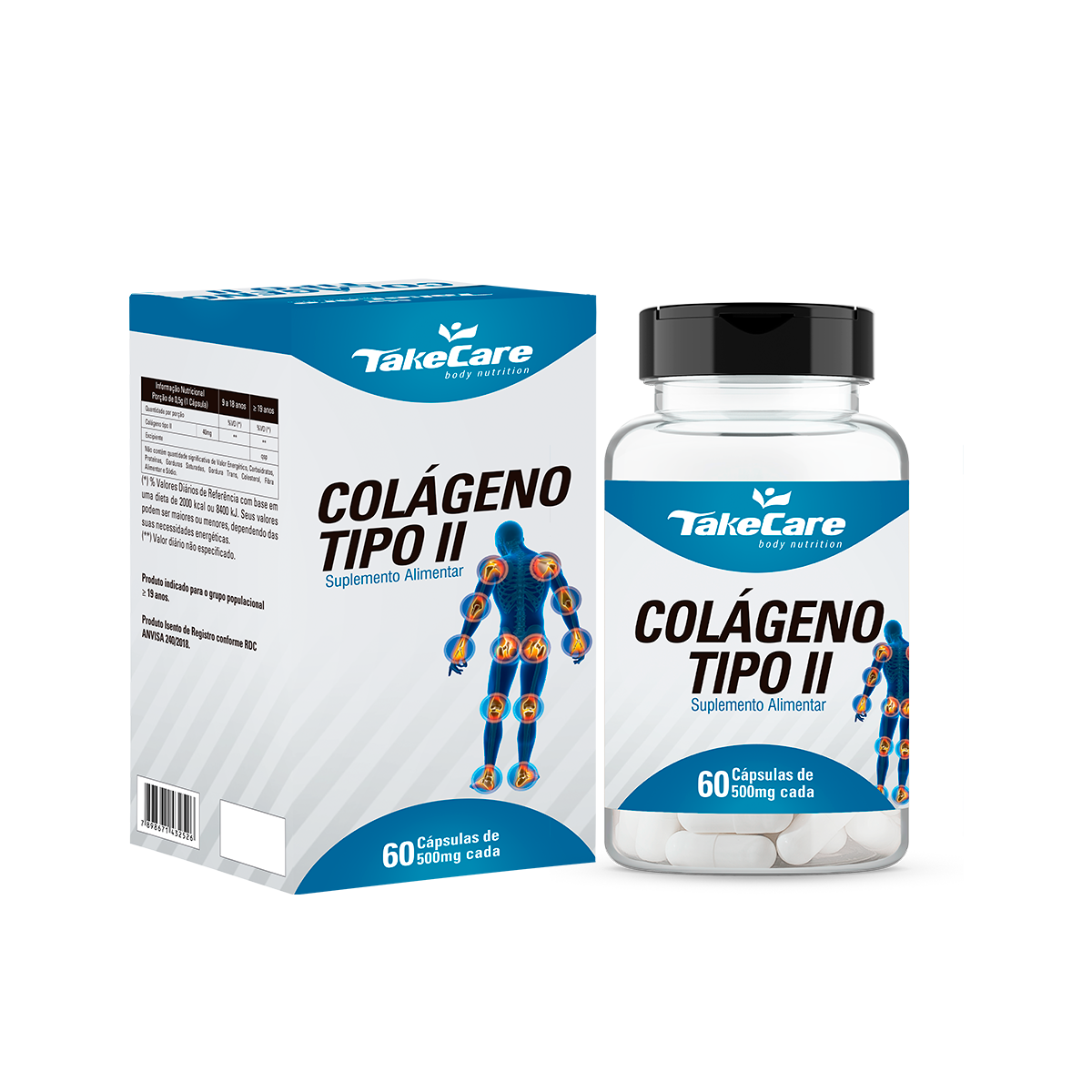 TYPE 2 COLLAGEN – 60 CAPSULES 500 mg
