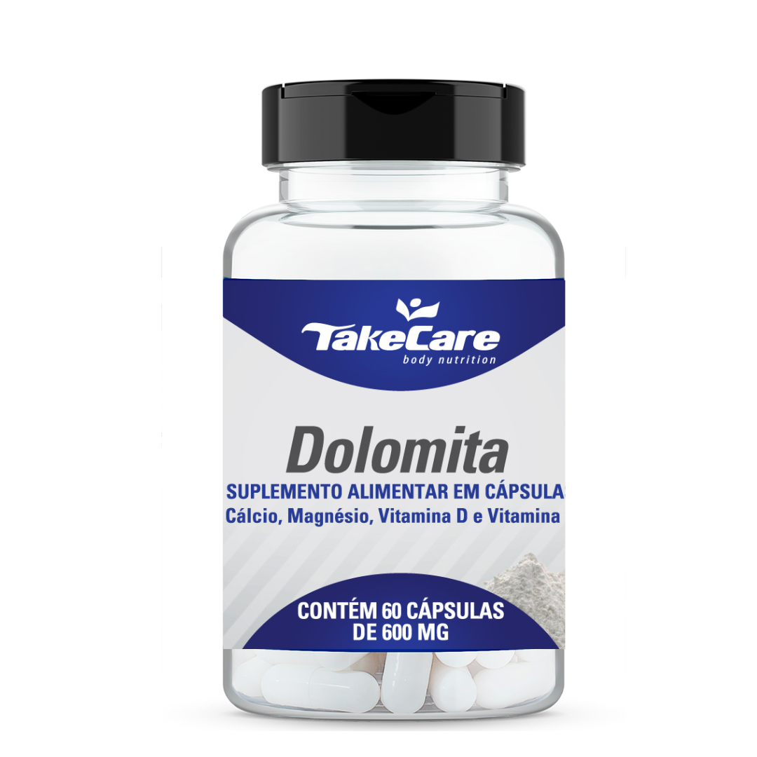 DOLOMITE D3 AND K2 – 60 CAPSULES 600 mg