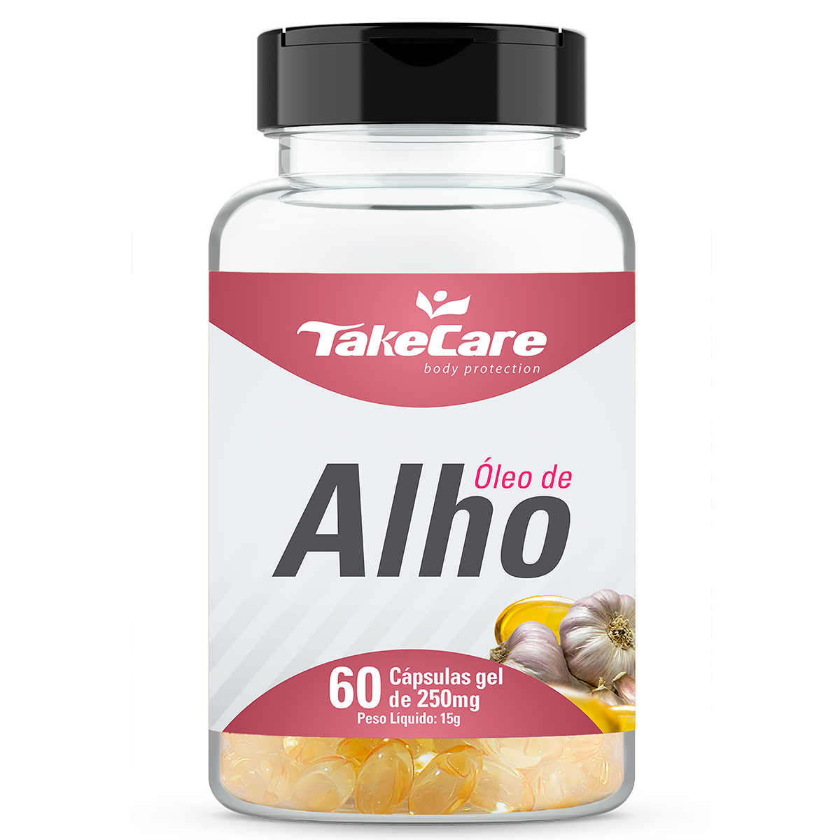 ÓLEO DE ALHO - 60 CÁPSULAS - 250MG