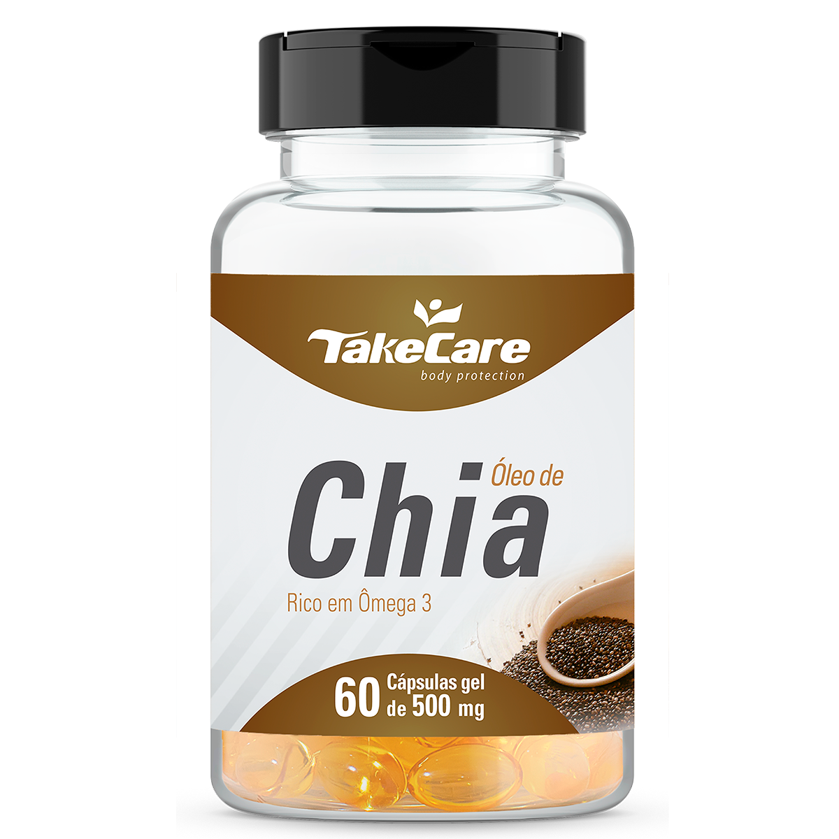 CHIA OIL 60 CAPSULES (500 mg)