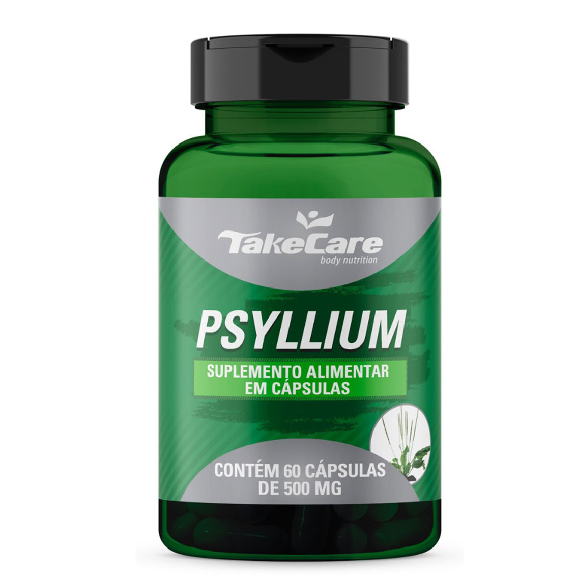 PSYLLIUM - 60 CÁPSULAS - 500 MG